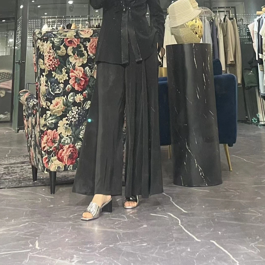 清仓阔腿西装裤正装裤简约显瘦显高百搭