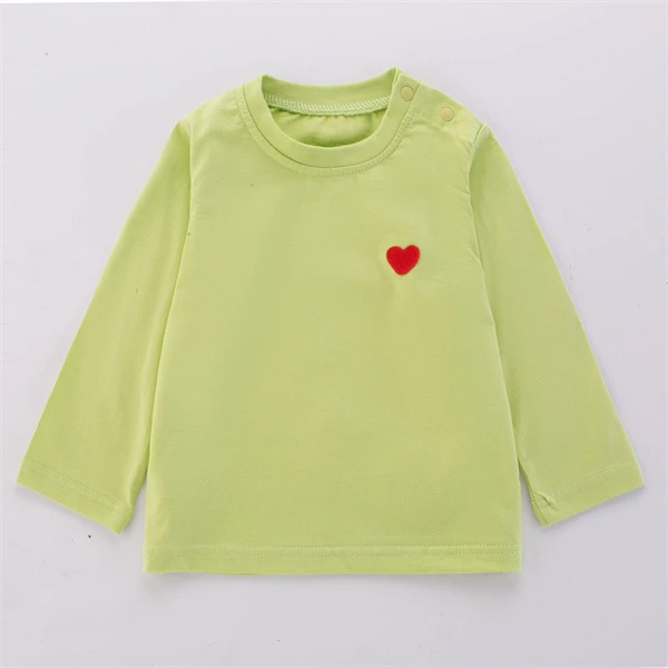 *贝适打底衣新款白色打底衣男女宝时尚圆领春秋休闲