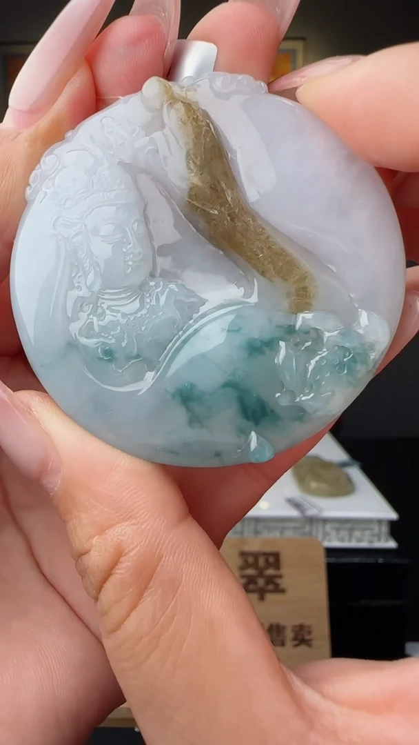 【闪购商品】翡翠颈饰未镶嵌Z03434翡翠