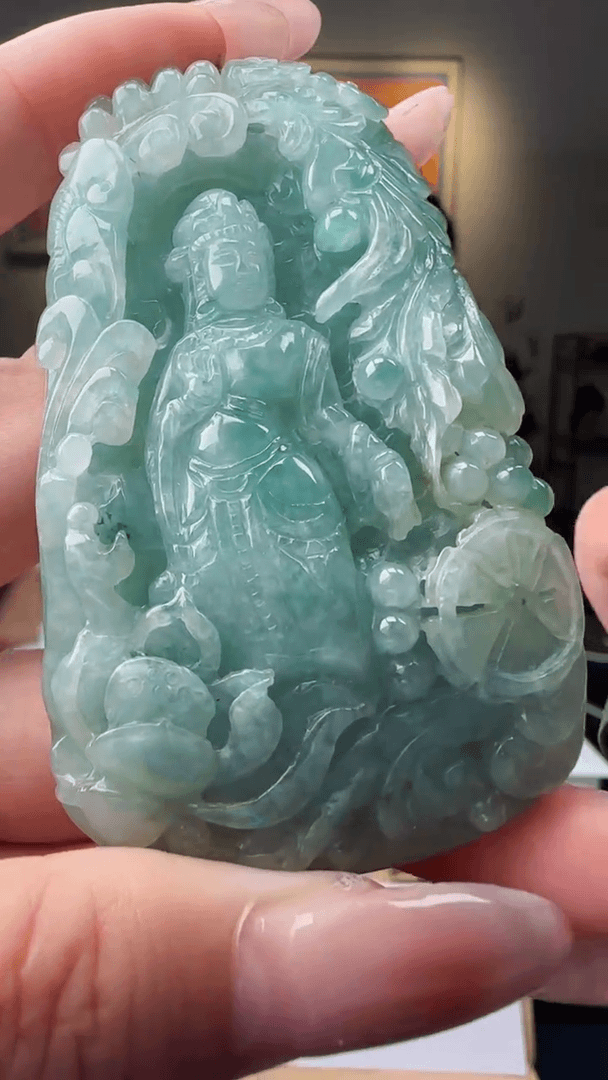 【闪购商品】翡翠颈饰未镶嵌Z002768翡翠