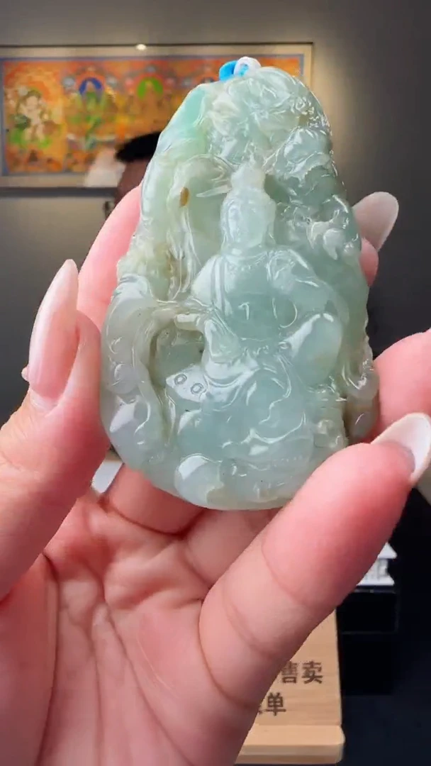 【闪购商品】翡翠颈饰未镶嵌Z03935翡翠