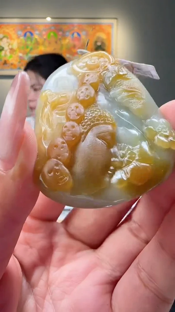 【闪购商品】翡翠颈饰未镶嵌Z03777翡翠
