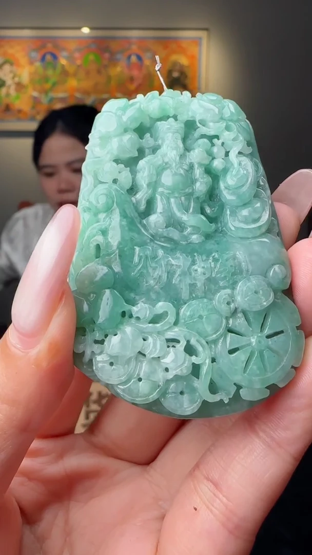 【闪购商品】翡翠颈饰未镶嵌Z03779翡翠