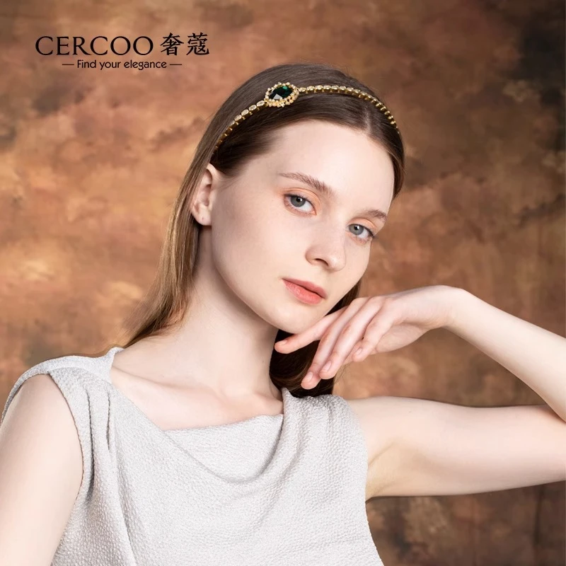 Cercoo/奢蔻珍藏系列复古巴洛克轻奢高级感发箍头箍发卡头饰发饰