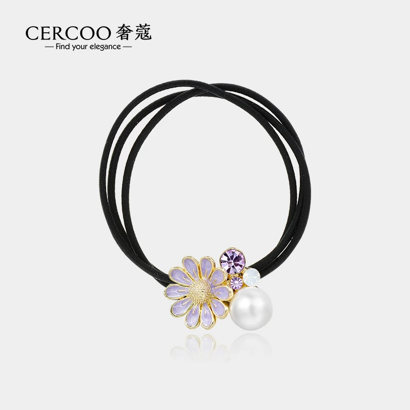 Cercoo/奢蔻ins发绳头绳简约气质百搭弹力发绳韩国马尾头饰发圈