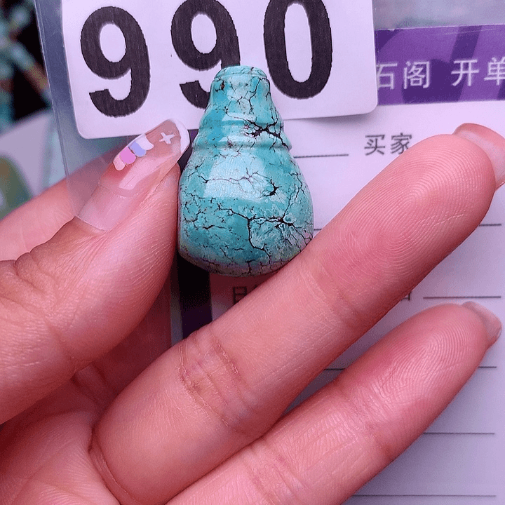 绿松石珠宝奇石未镶嵌