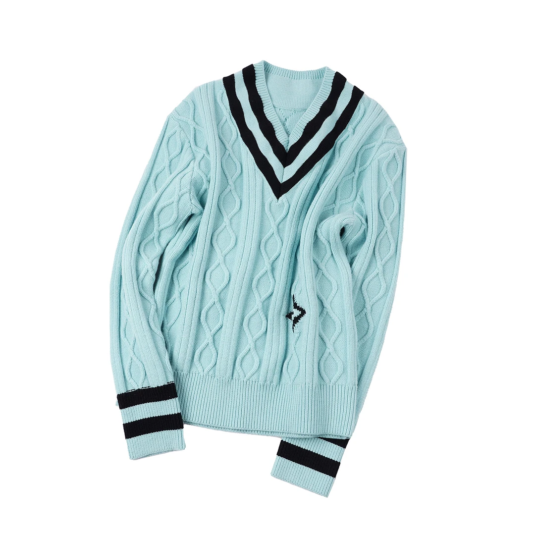 【麻花毛织衫】MYBL49140时尚休闲百搭舒适长袖秋冬款套头宽松