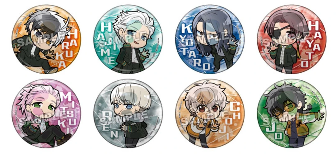 【拆盒】防风少年（防风铃） 贴紧玻璃  徽章 潮玩盲盒