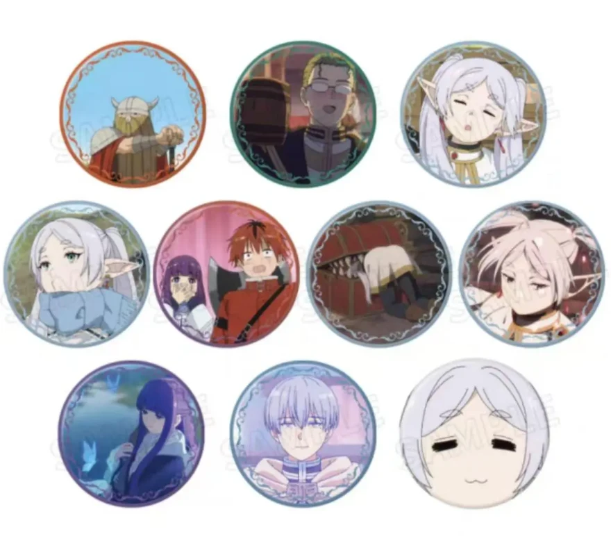 【拆盒】葬送的芙莉莲 盲盒徽章 第1弹