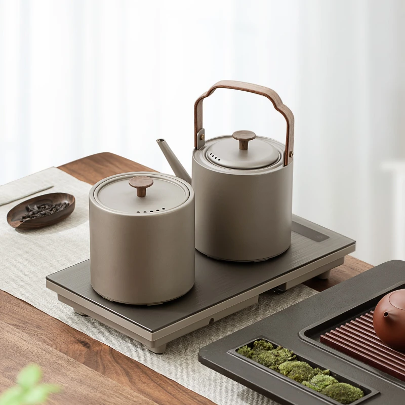 友茗堂纯钛YZ-66烧水壶电热水壶家用底部抽水嵌入式办公室内两用