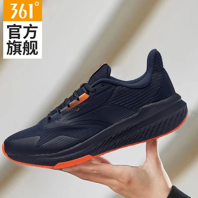 361°男鞋运动鞋2024秋冬新款防水耐磨轻便跑步鞋减震专业跑鞋男款