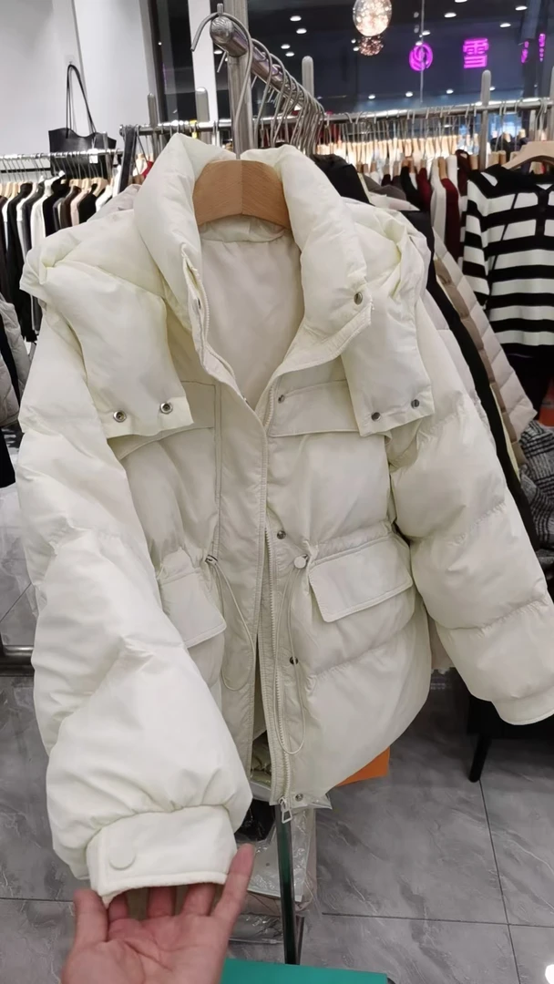 （中长款）轻便保暖雨～绒服