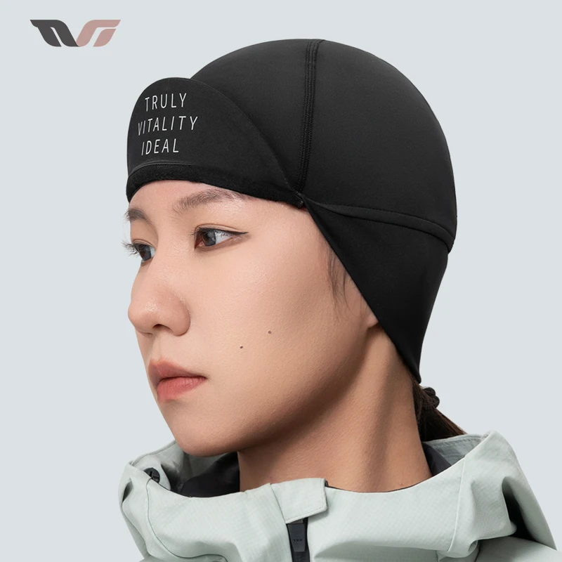 洛克兄弟TVI系列骑行小帽抓绒保暖防风帽子自行车头盔内衬女头套