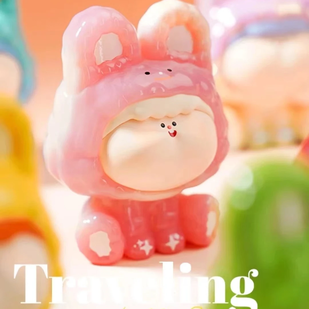 【狠欧气拆盒】加加乐阿玛莉莉丝 旅行小兔潮玩摆件盲盒可爱公仔