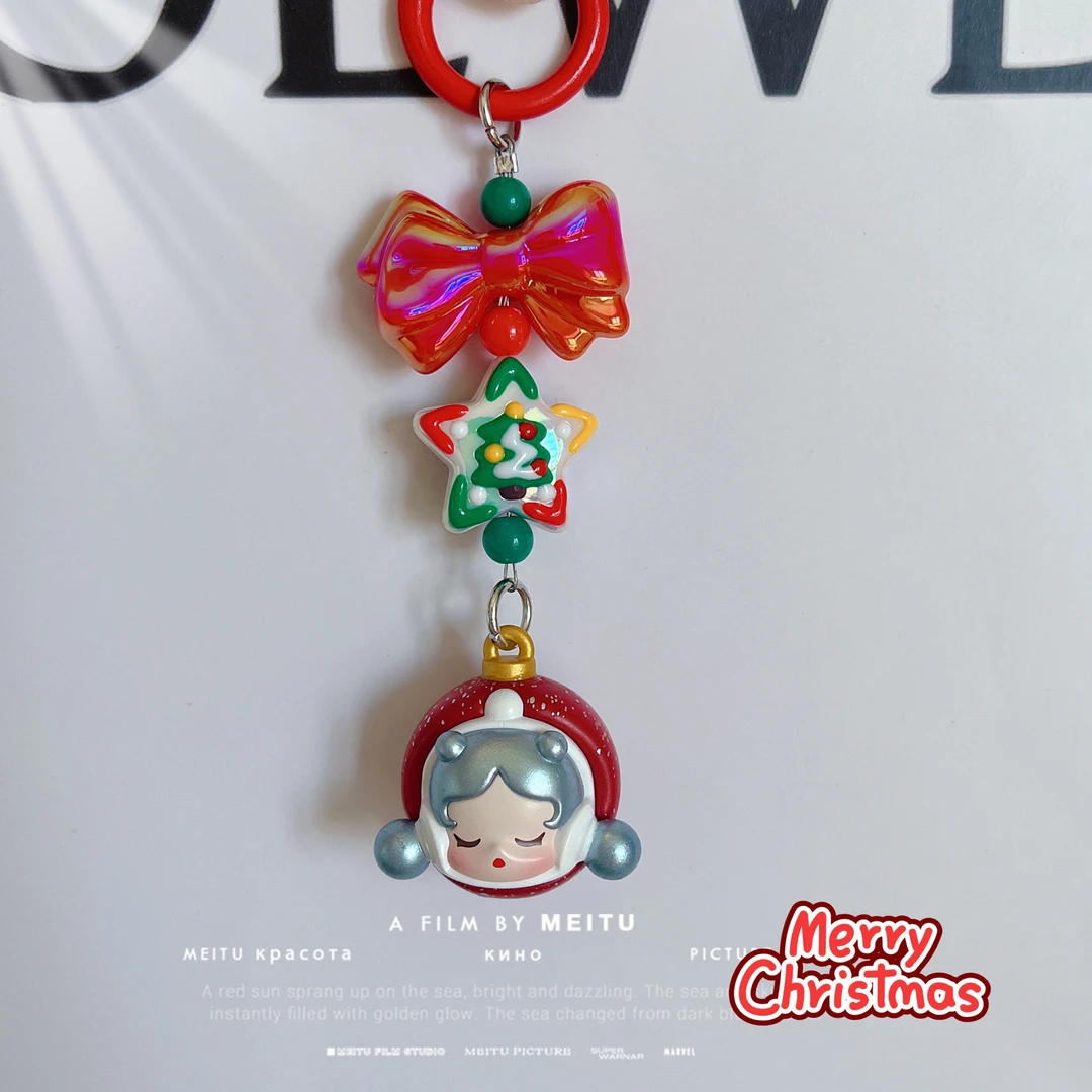 【拆盒】圣诞sp圣诞球萌粒桌面车载摆件生日礼物