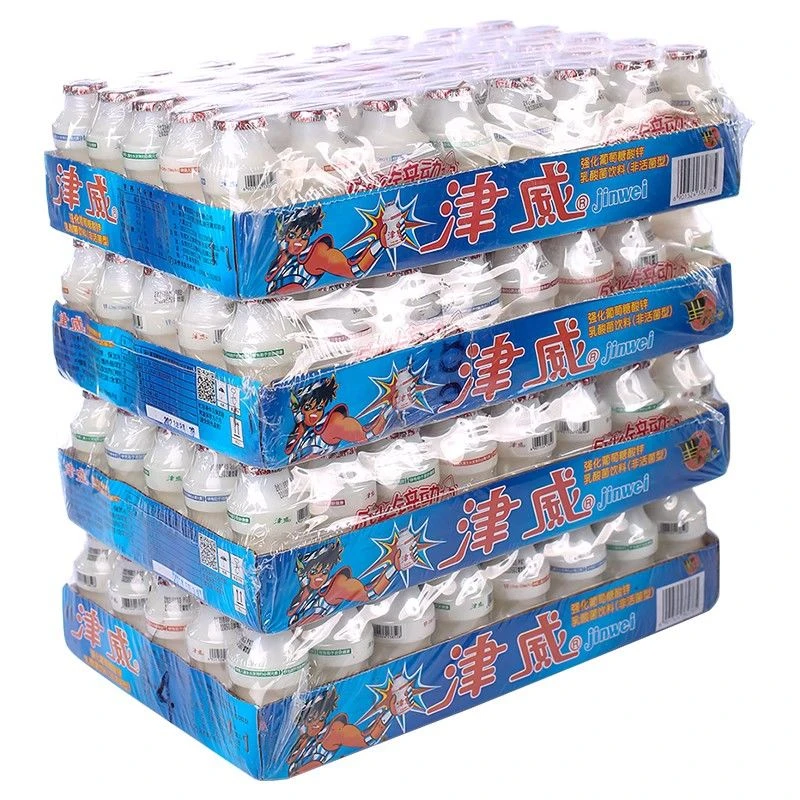 津威酸奶葡萄糖乳酸菌饮品小瓶装津威牛奶儿童饮料大瓶一整箱批发