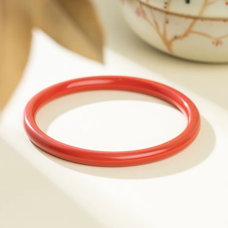 含辰砂工艺品辰砂（处理）仙源 朱砂手镯LV1862MDGX