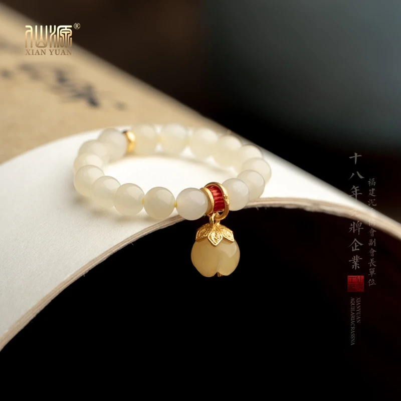 和田玉4mm花朵戒指XYLV2146BYEG
