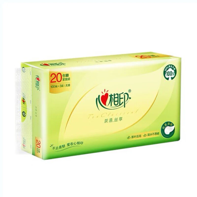 心相印茶语丝享抽纸100抽*20包