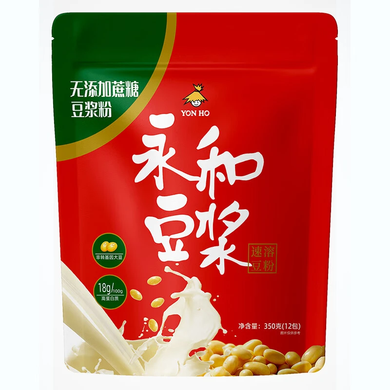 永和无添加蔗糖豆浆粉350g