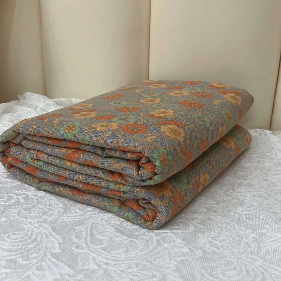 撤柜高端亲肤棉被罩（一路生花）灰-12YS