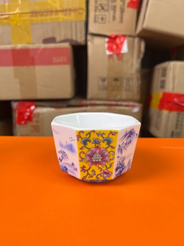 WE49黄八方杯茶具