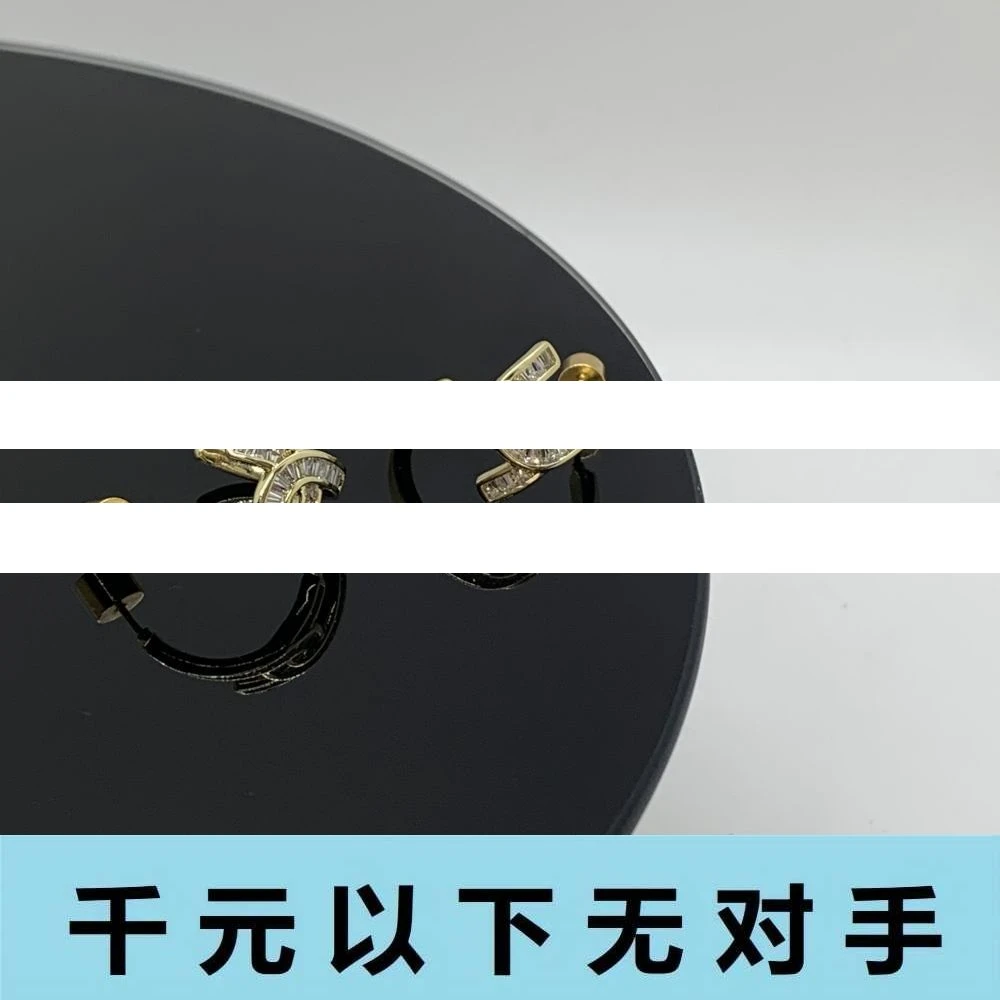铜合金合成锆石耳饰 ED1095 ed1095耳钉