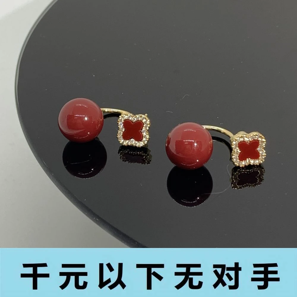 铜合金合成锆石耳饰 ED1207 ed1207耳钉