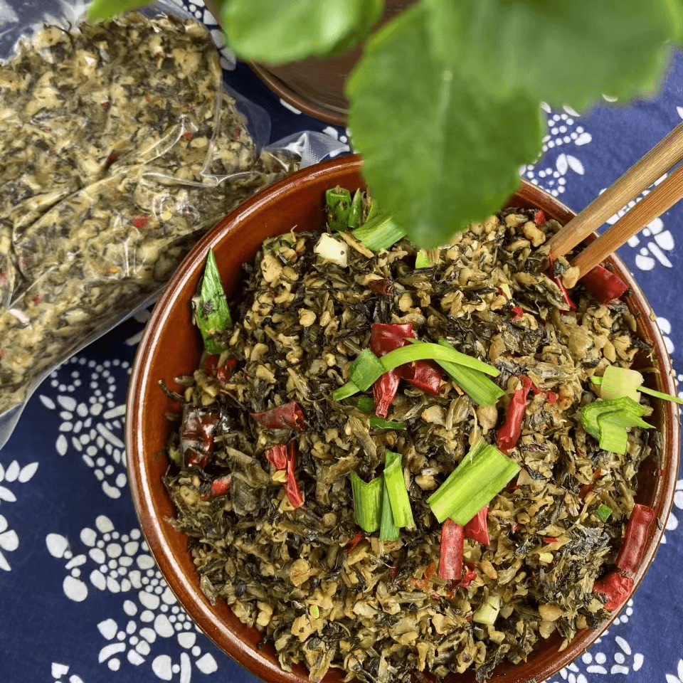 湘西 白萝卜干酸菜地道农家传统手工自然晒干微盐开袋即炒下饭菜