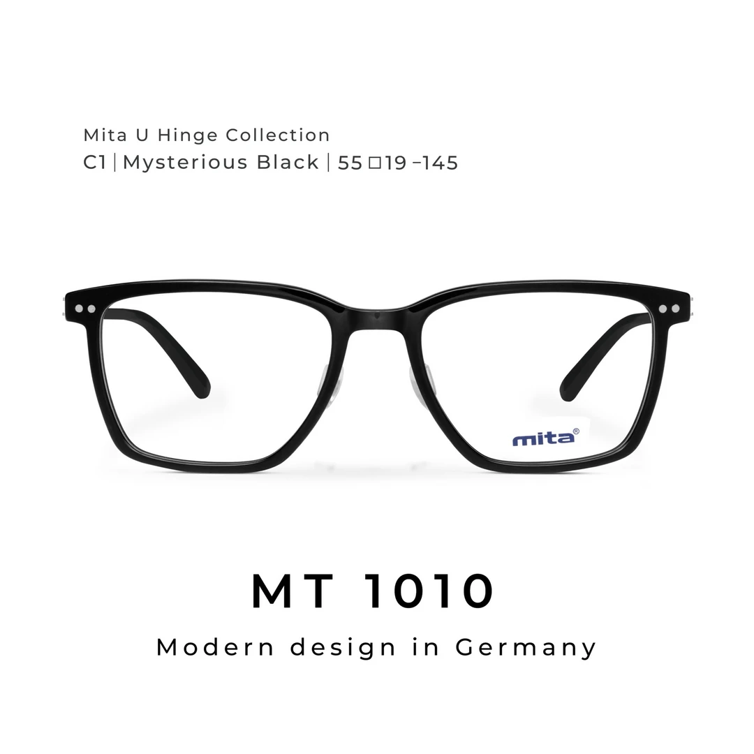 Mita黑框板材眼镜框男女通用可配度数文艺复古素颜神器MT1010