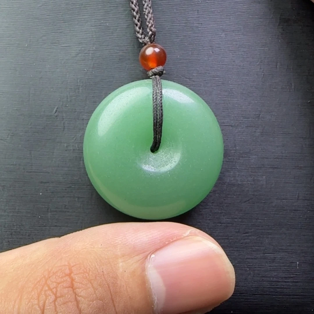 【闪购商品】东陵石颈饰未镶嵌东陵玉平安扣