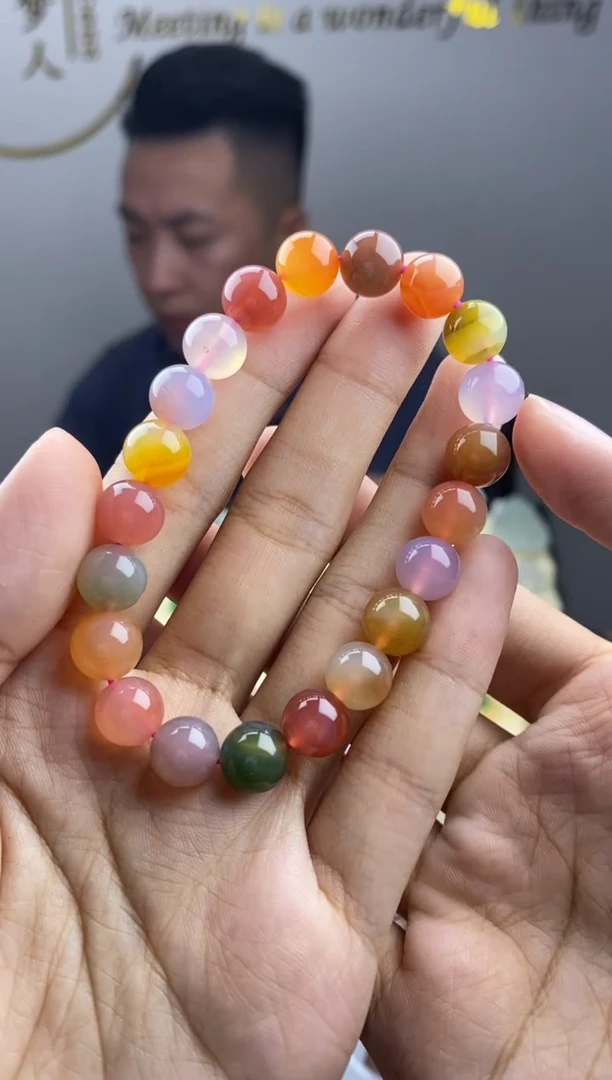 【闪购商品】玛瑙/玉髓手链未镶嵌手串