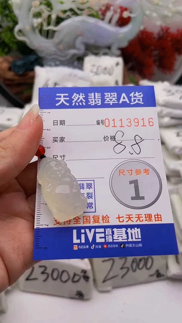 【闪购商品】玛瑙/玉髓颈饰未镶嵌小财神