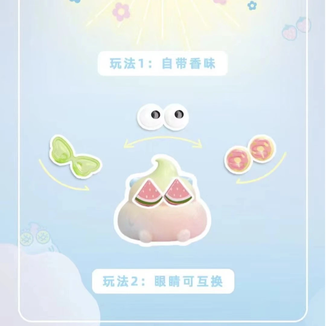 【拆盒】巧克力熊三代迷你Emmmkun眼碌碌三代粑粑星幻系列迷你盲袋