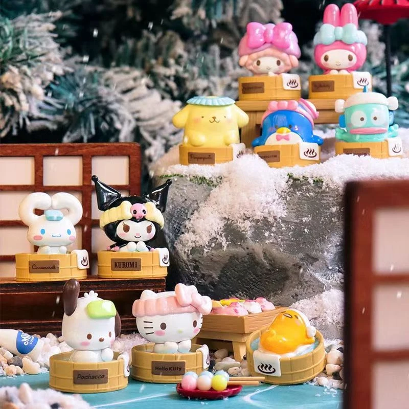 【直播间代拆】三丽鸥家族MINI温泉系列盲袋可爱迷你