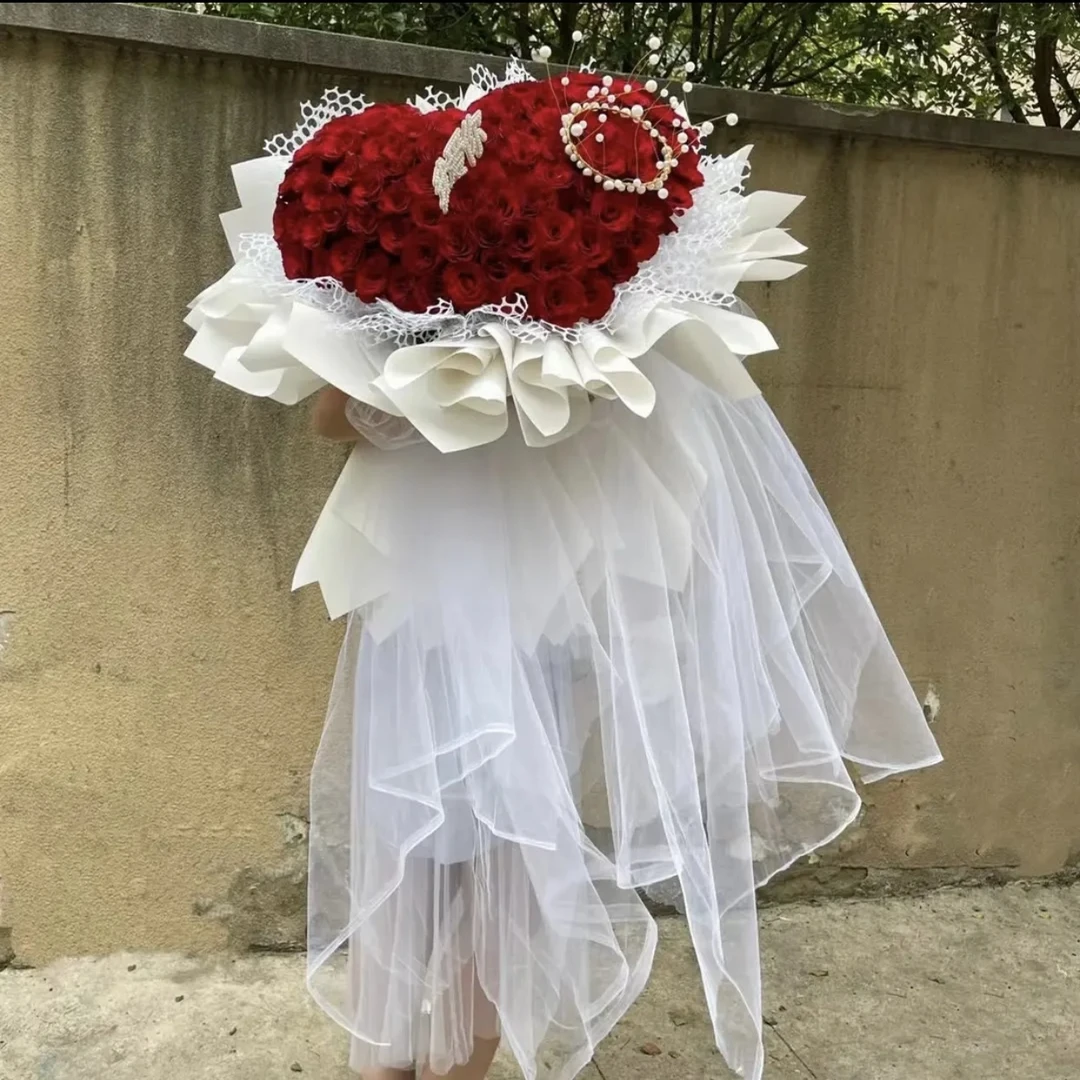 仙女纱大尺寸网纱花艺纱