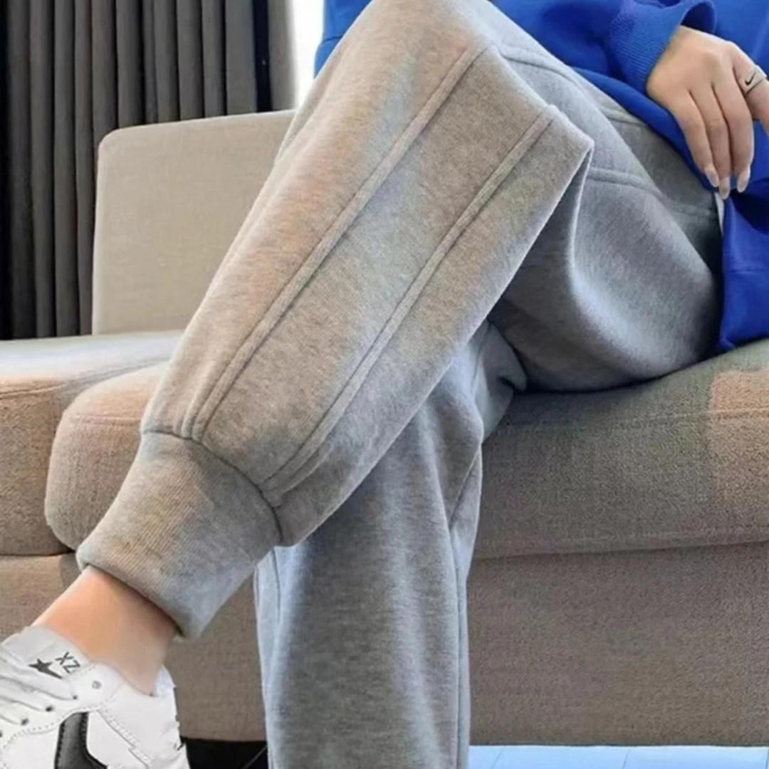运动裤女春秋季时尚宽松秋款束脚裤小个子卫裤休闲百搭学生裤子