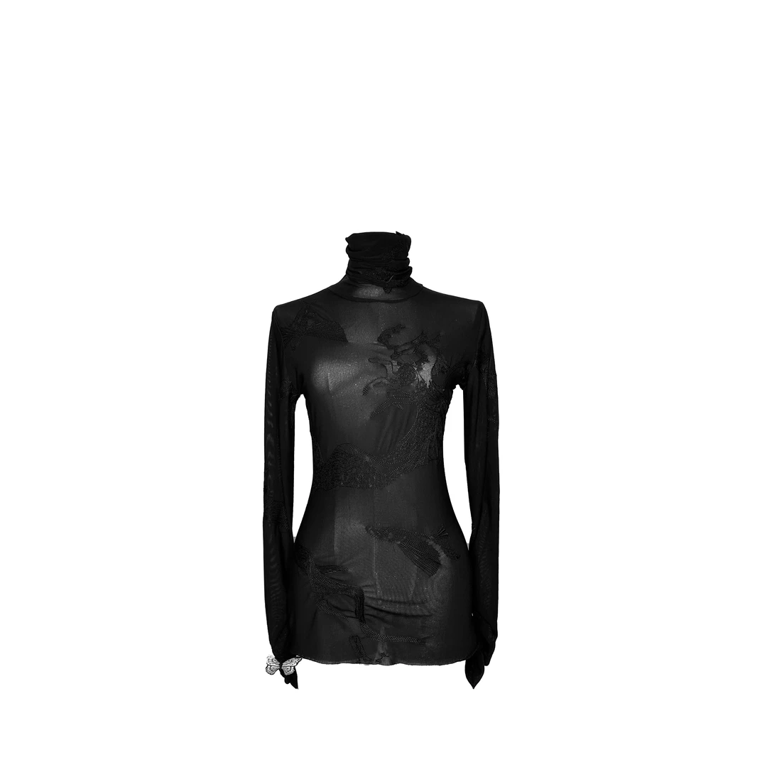 设计师高奢高定打底衫（烛龙）  X12278