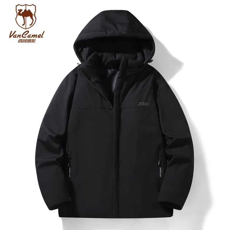 VANCAMEL/西域骆驼情侣款秋冬户外百搭休闲防寒保暖棉衣KZL2513