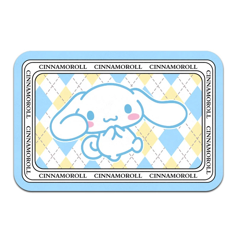 硅藻泥吸水地垫美乐蒂玉桂狗HelloKitty卫浴防滑地垫厕所速干脚垫