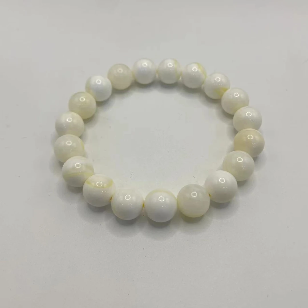 9号 J4瑰宝白色10mm手串