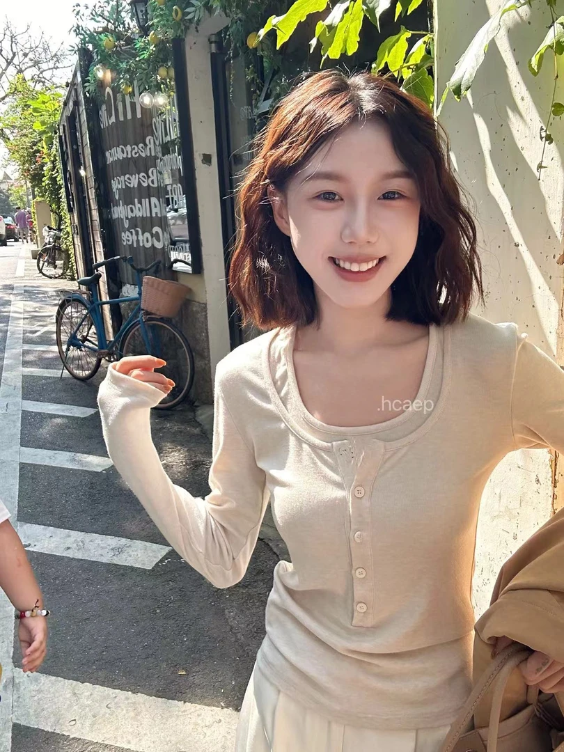 Peach自制 bi入款背心罩衫真两件套 9822