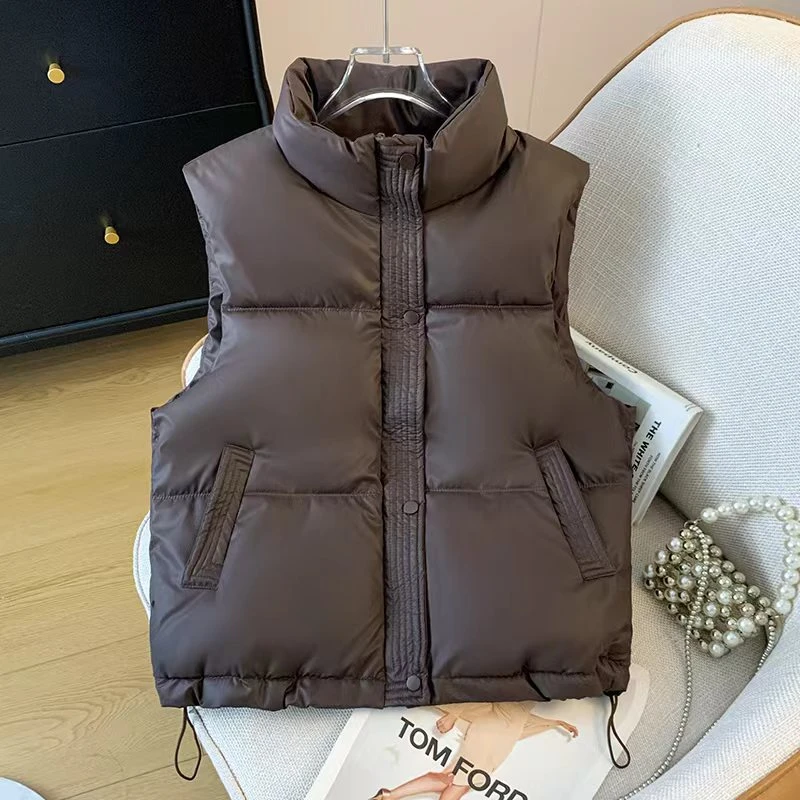 901款立领保暖休闲加厚外穿百搭马甲