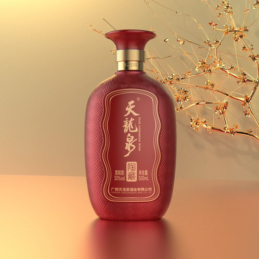 tianlongquan/天龍泉米香型米酒30度陶藏喜庆宴席装30度500ml