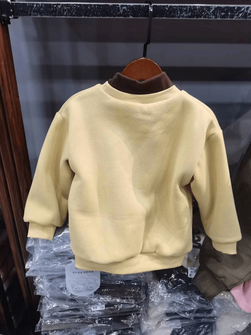 323米多多儿童双层蚕丝卫衣