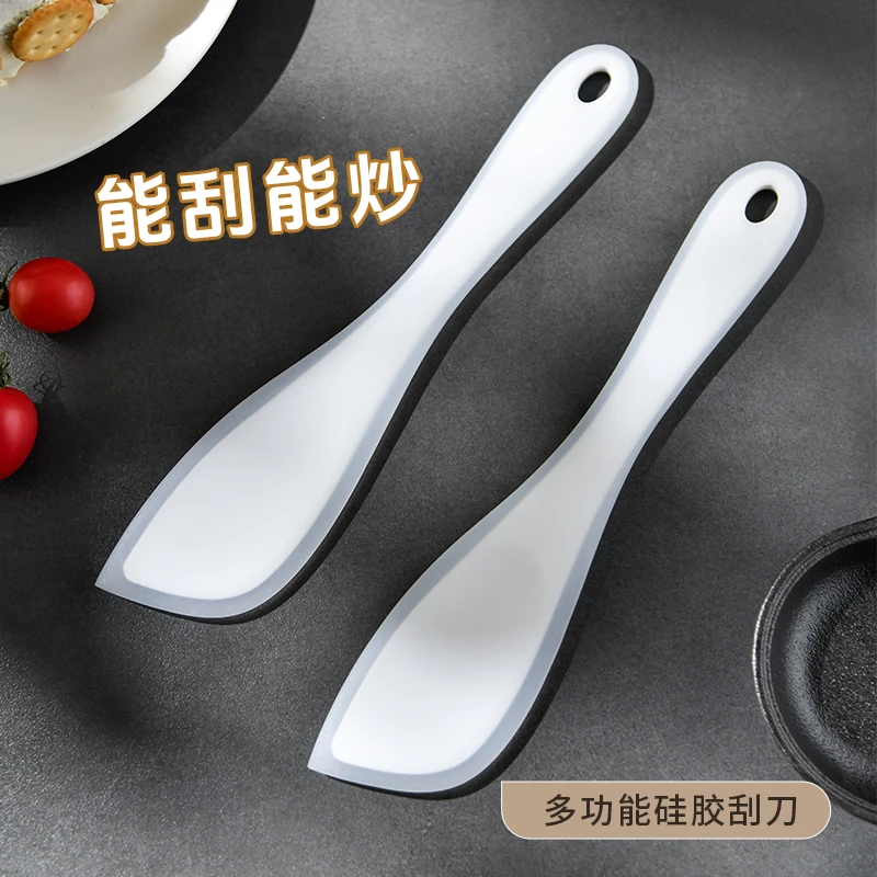 家用耐高温硅胶刮刀蛋糕奶油一体式超大铲刀抹平搅拌家用烘焙工具