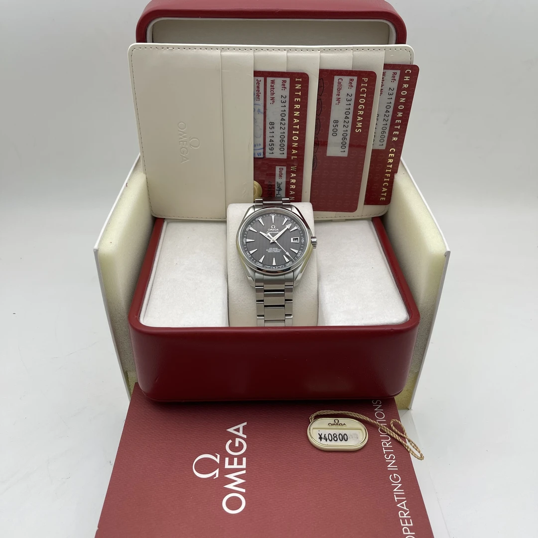 95新 Omega/欧米茄 海马/A82717/自动机械/41.5mm/工价40800