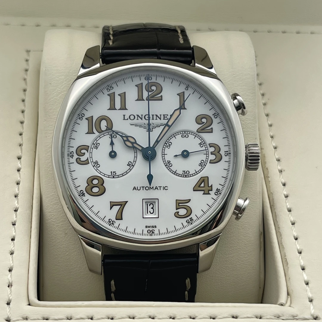 95新 Longines/浪琴 经典复古/W046/自动机械/40.5mm/工价15200