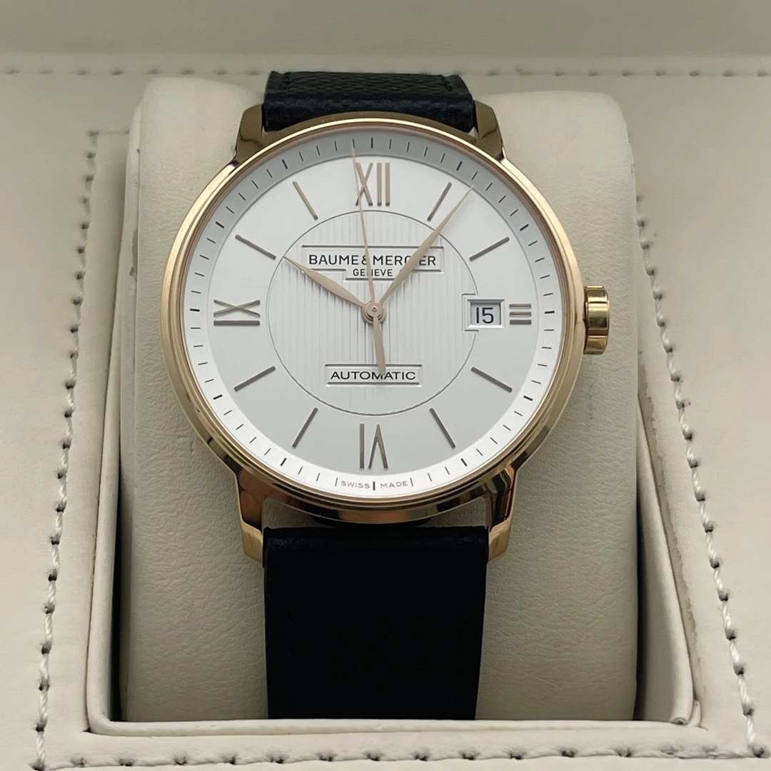 95新 Baume et Mercier/名士 A82585/自动机械/39mm/工价46700