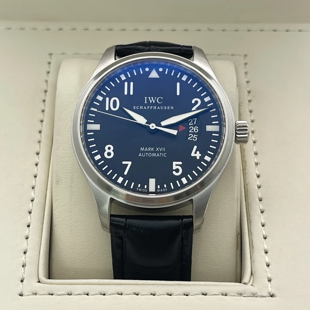 95新 IWC/万国 飞行员/A82606/自动机械/41mm/工价32500元